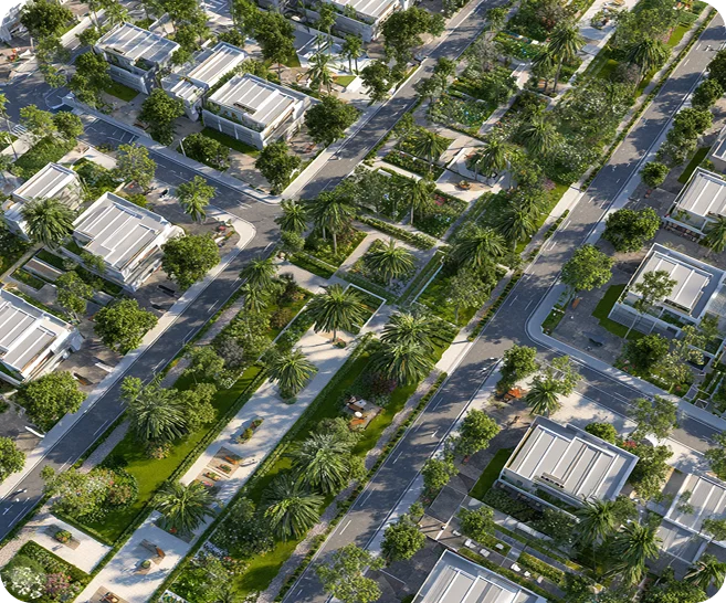 DLF Garden City Plot project view