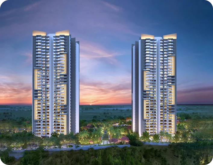 Godrej Meridien Four Bedroom Residence project view